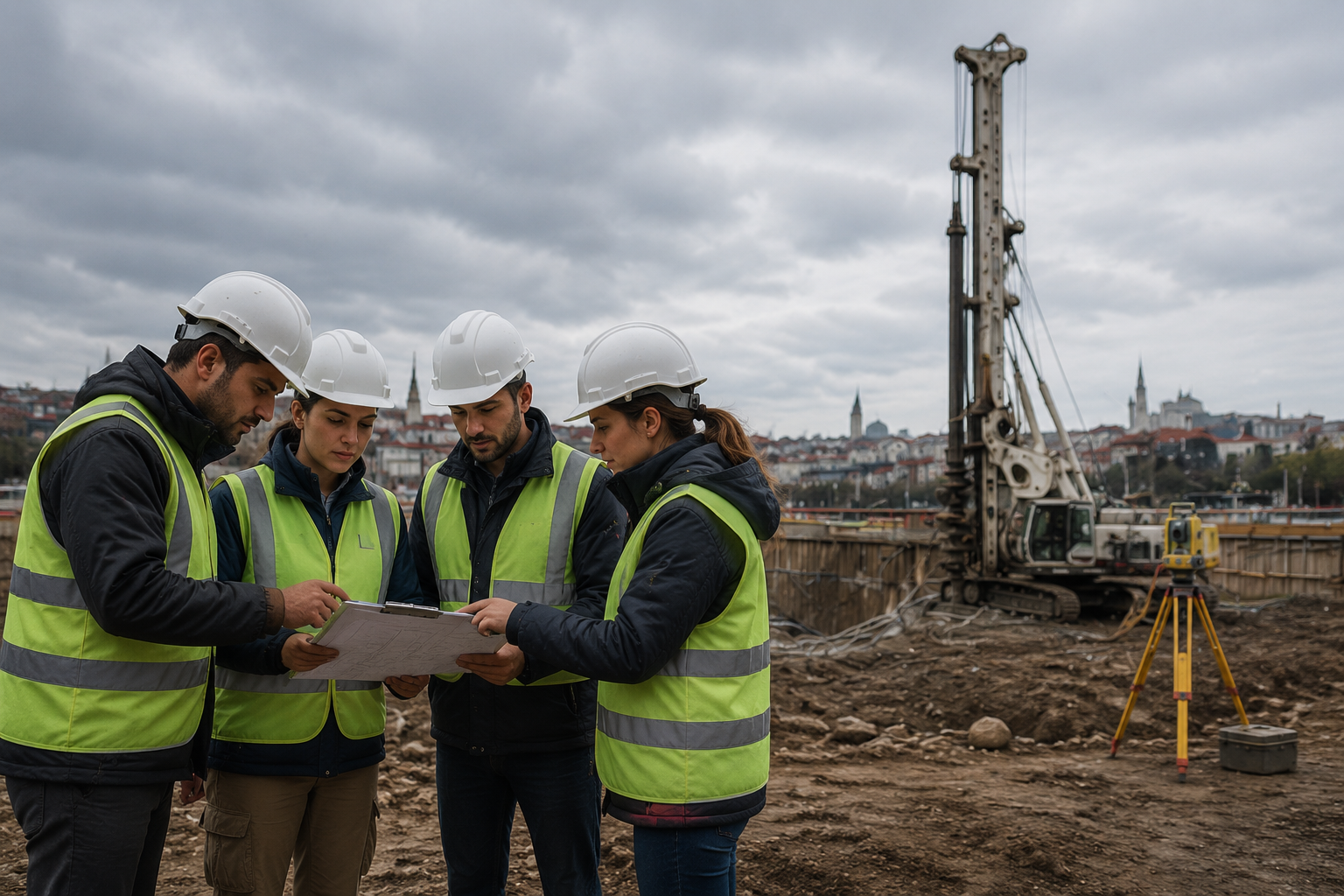 İSTANBUL FİNANS MERKEZİ ORTAK ALTYAPI & DERİN KAZI İKSASI