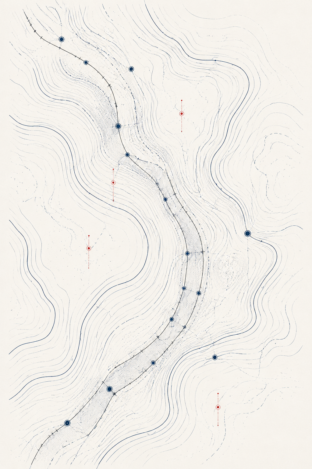 Topografik güzergâh çizimi