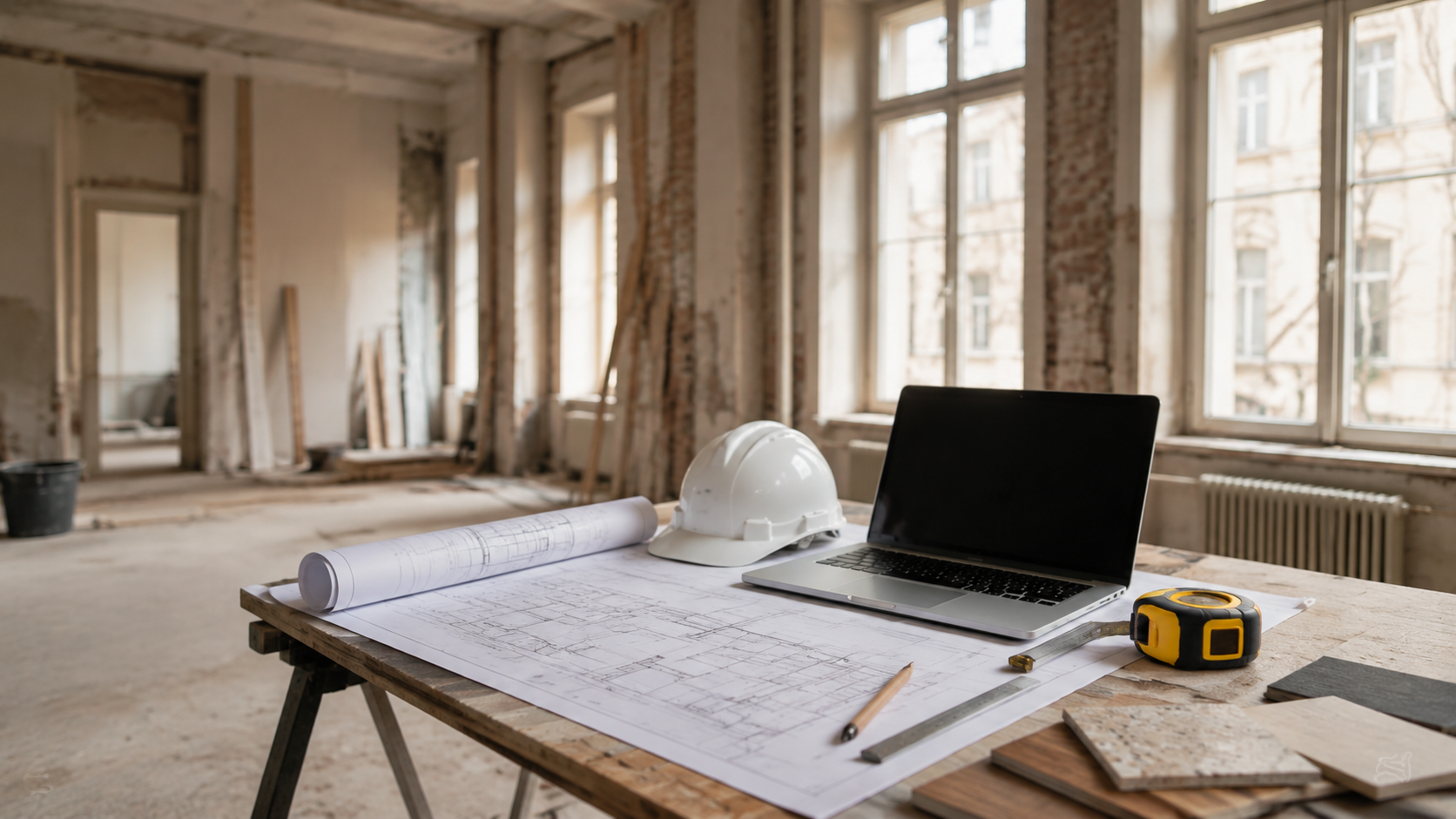 Tadilat ve Mimari Proje Planlama Masası