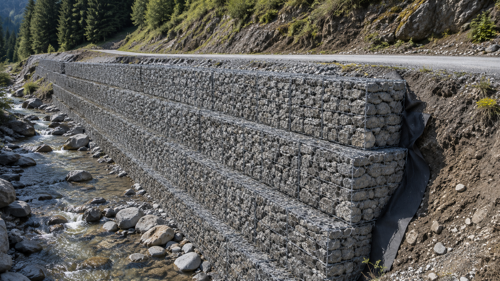 Gabion duvar
